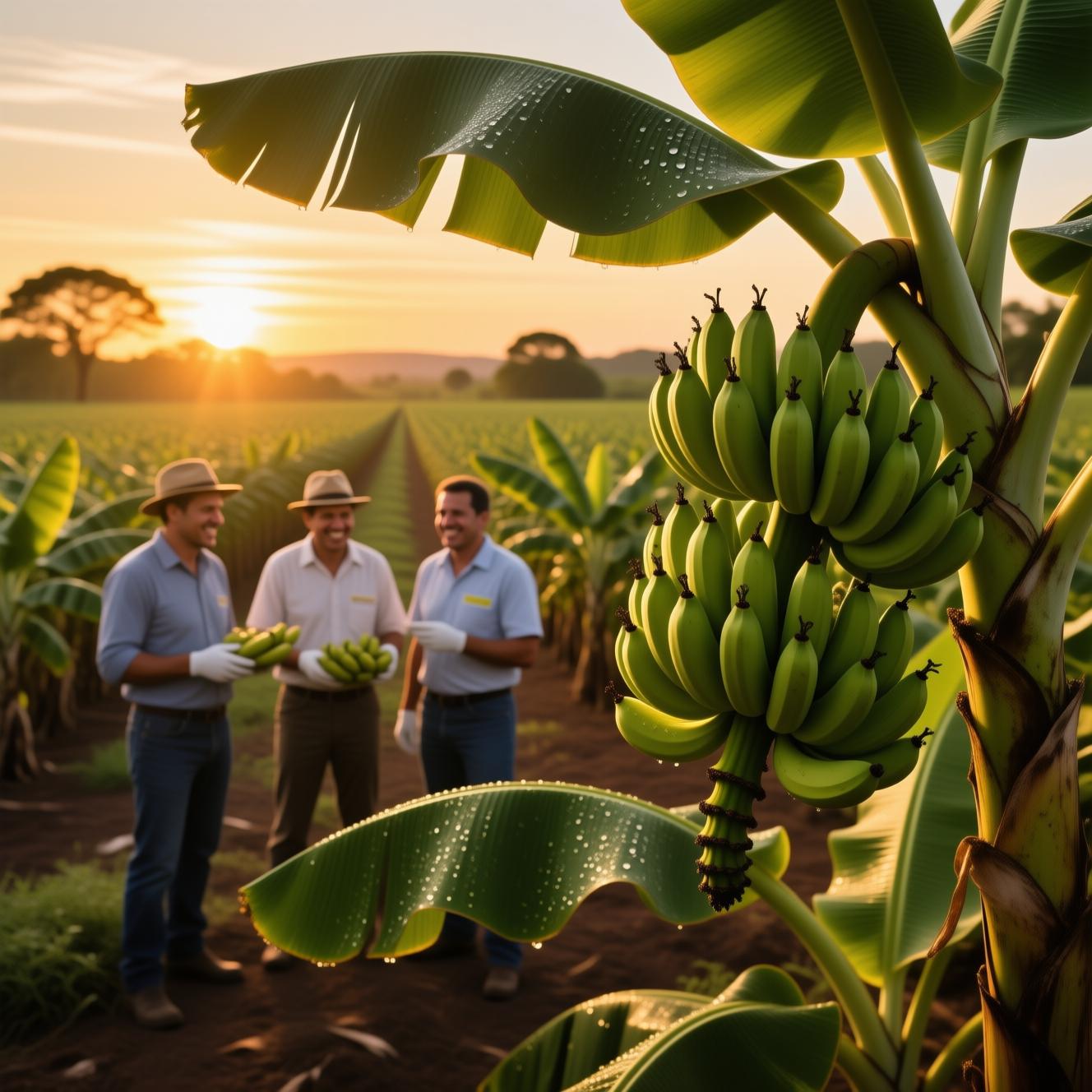 Plantio de bananeiras
